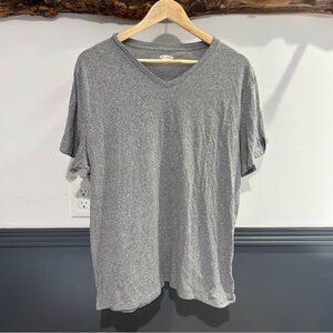 Old Navy V Neck Tee Gray